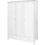 Skříň 3dveřová TORINO bílá