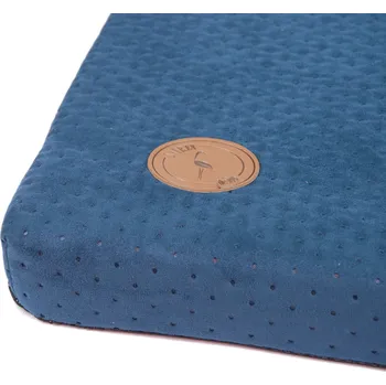 Pelíšek pro psa LAUREN design Matrace pro psy Demi PREMIUM-COMFORT, modrá Velikost: 100 x 80 x 5 cm