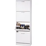 Botník LINZ 4 výklopy bílý