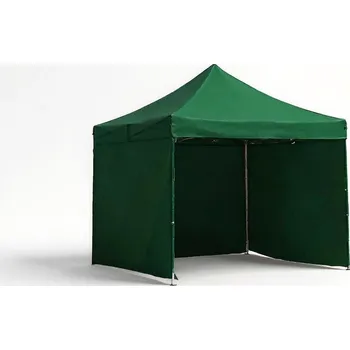 Zahradní stan JAKS Nůžkový stan hliníkový HEX50 3 x 3 m zelený