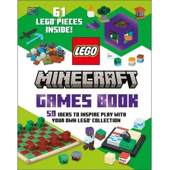 Cizojazyčná kniha LEGO Minecraft Games Book - Julia March