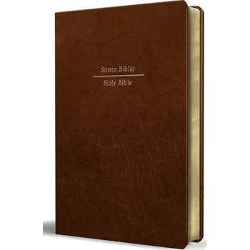 Biblia Bilingüe Reina Valera 1960/ESV Tama?o Grande Piel Marrón / Bilingual Bibl E Rvr 1960/English Standard Large Size Large Print Leather (English Standard Version)(Brožovaná)