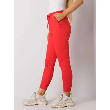 TO DR 1601003 tepláky.24 červená L