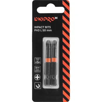 Bit Bit Impact PH 3 50 mm 2 ks. Dnipro-M