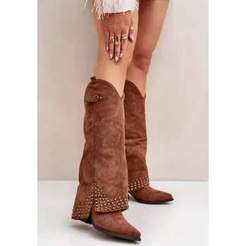 Dámské kozačky Kozačky na podpatku model 204659 Step in style 38