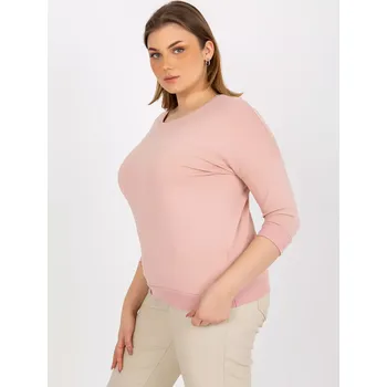 Dámská košile Halenka RV BZ 8483.69P světle růžová jedna velikost