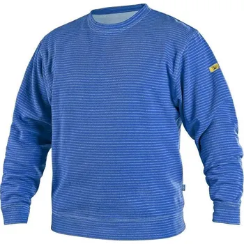 Pánská mikina Mikina CXS DENALI, antistatická, středně modrá, vel. 3XL