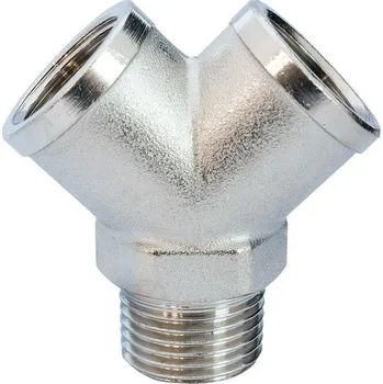 Kompresor Airpress Rozdělovač Y 3/8" 1x vněj. 2x vnitř. 37612