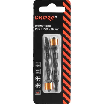 Bit Bit Impact PH2-PZ2 65 mm 2 ks. Dnipro-M