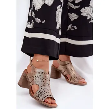 Dámské sandále Sandály na podpatku model 211364 Step in style 36