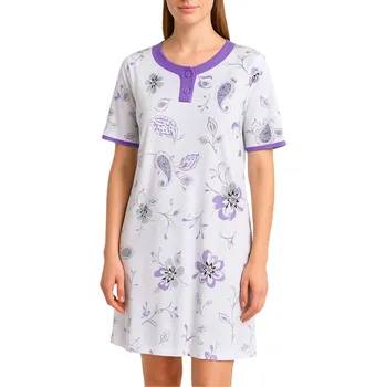 Body Noční košile na léto Valča 6563 4XL fialová