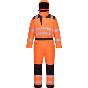 PORTWEST Zimní kombinéza PW3 Hi-Vis Velikost: S, Barva: oranžová-černá