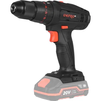 Akumulátorová vrtačka/šroubovák CD-200TH (bez akumulátoru a nabíječky), Dnipro-M