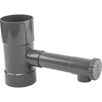okap Bradas Sběrač/lapač dešťové vody svodu 100mm s ventilem