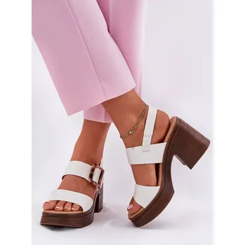 Dámské sandále Sandály na podpatku model 213008 Step in style 40