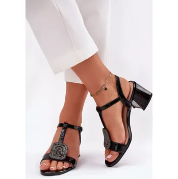 Dámské sandále Sandály na podpatku model 213183 Step in style 36