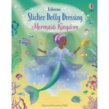 První čtění Sticker Dolly Dressing Mermaid Kingdom (Fiona Watt)(Brožovaná)