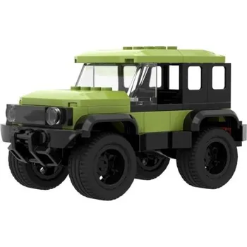 Dětské zboží BRIXIES Plus 222.101 Off-road - terénní vozidlo zelené, 119 k