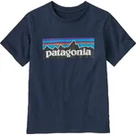Tričko Patagonia K's P-6 Logo T-Shirt new navy JR L 2025 - Odesíláme do 24 hodin