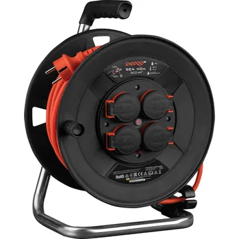 Prodlužovací kabel Prodlužovací kabel na cívce SE4 3x1,5mm² 40m, Dnipro-M