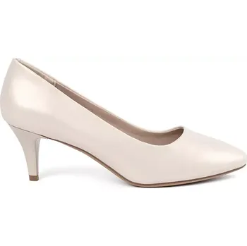 Dámské lodičky Zajímavé lodičky Jasnobeżowy dámské na jehlovém podpatku 36