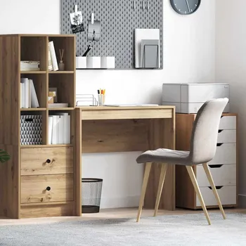 Psací stůl vidaXL Stůl Artisanový dub 80 x 40 x 76 cm [869393]