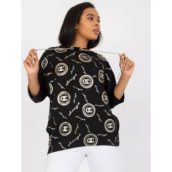 Dámská košile Halenka RV BZ 7570.77 černá jedna velikost