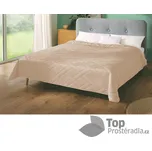 Dekorační přehoz se vzorem CROSS 220x240 Béžový