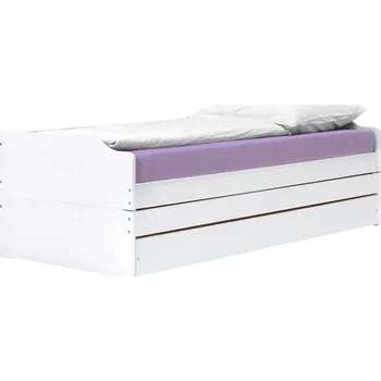 Dětsný nábytek Rozkládací pohovka FENIX bílý lak