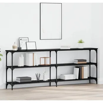 Konferenční stolek vidaXL Konzolový stolek Černý dub 200 x 29 x 75 cm [871321]