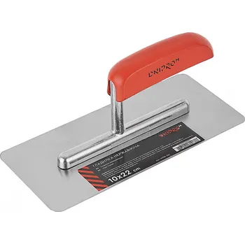 Malířská špachtle Hladká nerezová ocel 100x220 mm s dřevěnou rukojetí Dnipro-M