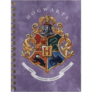 Cizojazyčná kniha Harry Potter Spiral Notebook (Pevná)