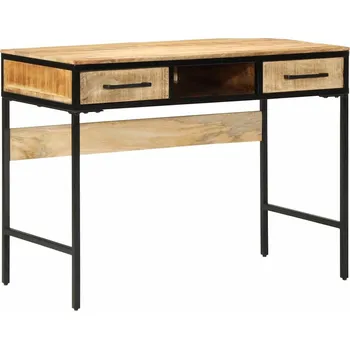 Psací stůl vidaXL Stůl na psaní Hnědá 100 x 50 x 75 cm Masivní mangové dřevo [374086]