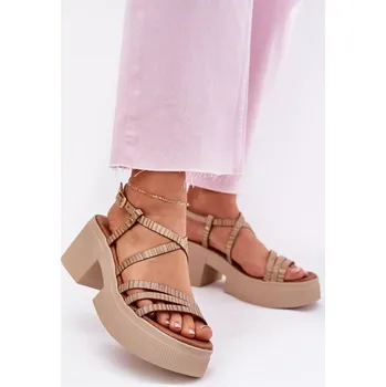 Dámské sandále Sandály na podpatku model 214994 Step in style 38