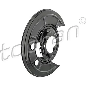 Brzdový kotouč Ochranný plech proti rozstřikování, brzdový kotouč TOPRAN 724 054