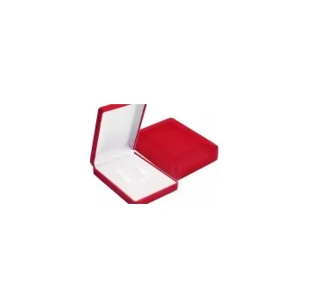 Dárková krabička Krabička na šperky červená - vnitřek bílý