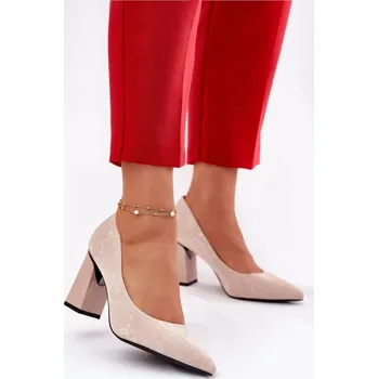 Dámské lodičky Lodičky na sloupku model 212335 Step in style 39