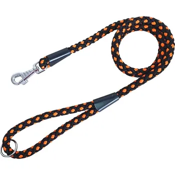 Vodítko pro psa BAFPET Lanové vodítko UZLÍK (14 mm, 150 cm) - Oranžová