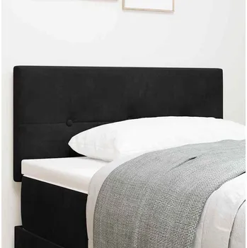 vidaXL Čelo postele s čelo Černá 80 cm Umělá kůže [42007120]