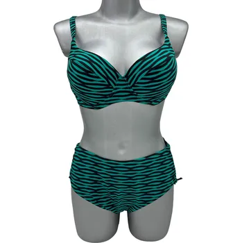 Dámské plavky Marias dámské dvoudílné plavky MARIA Barva: Zelená, Velikost: 4XL