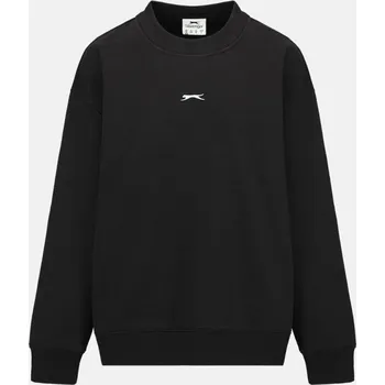 Dámský svetr Slazenger Crew Jumper Womens Black 14 (L)