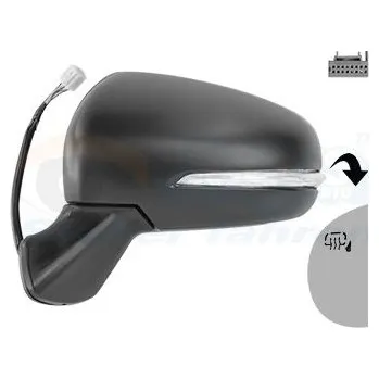 Auto zrcátko Vnější zpětné zrcátko VAN WEZEL 5265827