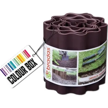 Zahradní obrubník Zahradní obrubník hnědý zvlněný 9 metrů x 10 cm
