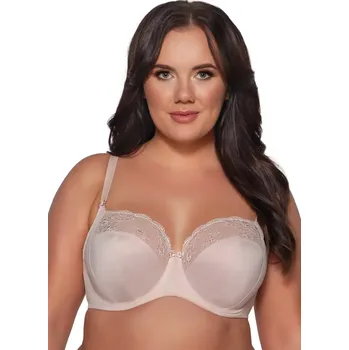 Podprsenka PODPRSENKA AV 2111 BÉŽOVÁ SSS béžová 105C