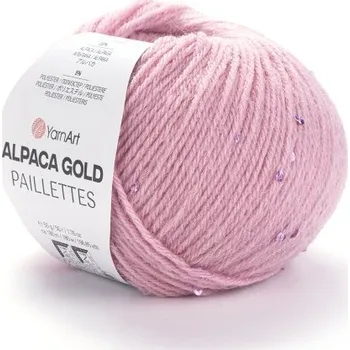 Galanterie Yarn Art YarnArt Alpaca Gold Paillettes Alpaca Gold Paillettes: Alpaca Gold Paillettes 9306