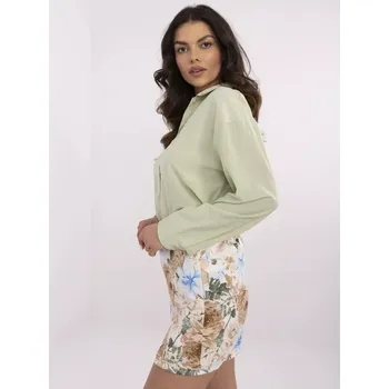 Dámská košile NM KS košile Y0826.69 pistácie jedna velikost