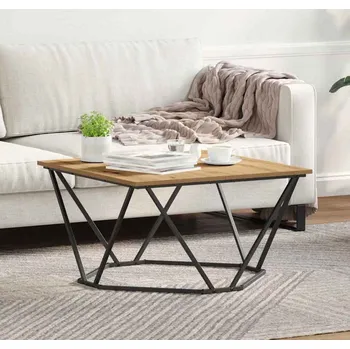 Obývací pokoj vidaXL Konferenční stolek Artisanový dub 80 x 80 x 45 cm [868278]