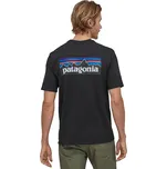 Tričko Patagonia M's P-6 Logo Responsibili-Tee black XL 2025 - Odesíláme do 24 hodin
