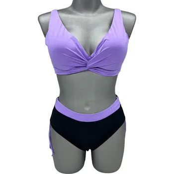 Dámské plavky Life Beach Dámské dvoudílné plavky AMANDA Barva: Fialová, Velikost: XL