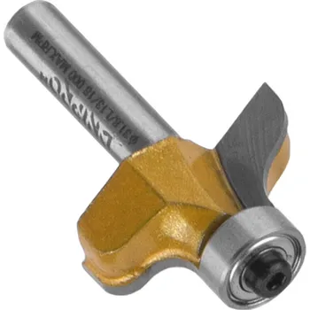 Příslušenství k frézce Fréza B1201 8x12,7x31,8 L-13 R-4,8 mm, frézování hran, s ložiskem Dnipro-M